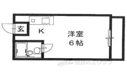 コーポ諏訪西大寺間取り図面