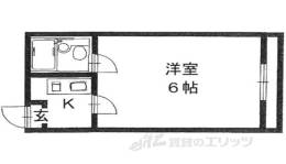 コーポ諏訪西大寺間取り図面