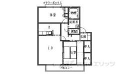 シャルマンカマダ間取り図面