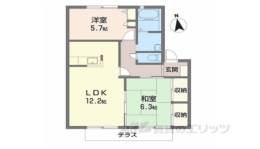 シャルマンカマダ間取り図面