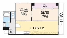ロイヤルハイツさつき丘間取り図面