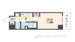セオリー京都アビテD.C.間取り図面