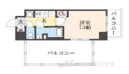 THEORY KYOTO HABITER D.C.間取り図面