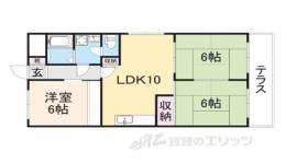 第６サンコウヒルズ西館間取り図面