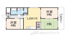 第６サンコウヒルズ西館間取り図面