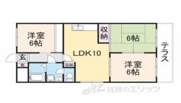 第６サンコウヒルズ西館間取り図面