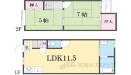 貸家間取り図面