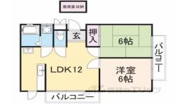 西大寺ガーデンハイツ間取り図面