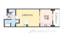 二条城東レジデンス間取り図面