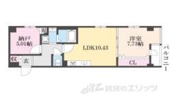 二条城東レジデンス間取り図面