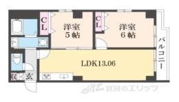 二条城東レジデンス間取り図面