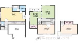 貸家間取り図面