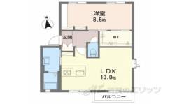 サンモールハイツＢ棟間取り図面