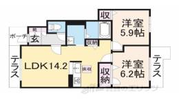 シャーメゾンＳＴ逢坂間取り図面