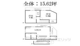 深草西浦5丁目32-2店舗間取り図面