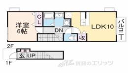 プロムナード２間取り図面