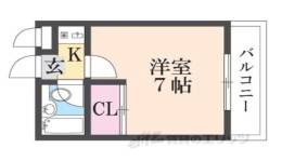 ハイツ朱峰第二間取り図面