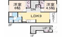 バーン・グロリア間取り図面