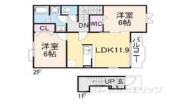 セトル・ファイン間取り図面