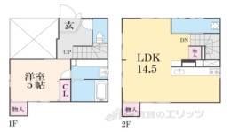 貸家間取り図面