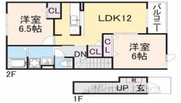 ベルフィオーレＳ２　3番館間取り図面