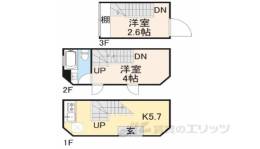 GARNET RESIDENCE 東寺間取り図面