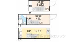 GARNET RESIDENCE 東寺間取り図面