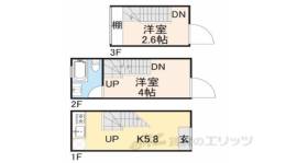 GARNET RESIDENCE 東寺間取り図面