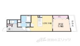 パウゼ伏見ＳTA.間取り図面