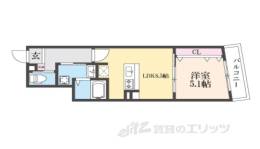 パウゼ伏見ＳTA.間取り図面