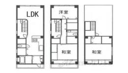 二条城西ビル間取り図面