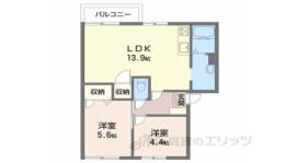 フローラル神宮東間取り図面