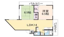 東生駒ハイツ間取り図面