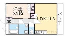 ルミナスコート間取り図面