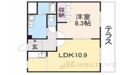 メゾン・ド・ソレイユ・シュッド間取り図面