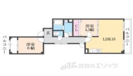 サニーサウス間取り図面