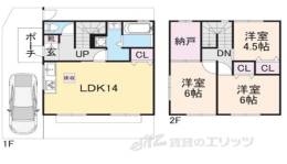 貸家間取り図面