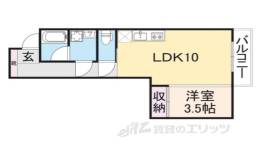 クレドールＫ間取り図面