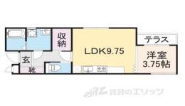 クレドールＫ間取り図面