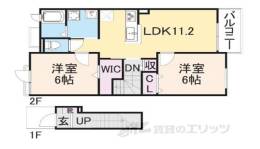 ビューテラス２間取り図面