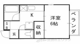 松見荘間取り図面