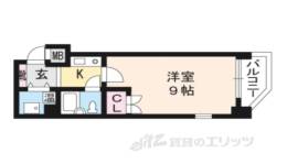 アクシルコート京都二条EAST間取り図面