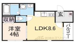 カーサ　アリビオ間取り図面