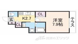 ラ・トゥール近江八幡間取り図面