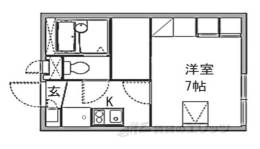 レオパレスシプレ２間取り図面
