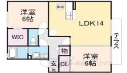 エクセルシャトー間取り図面