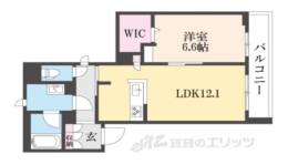 シャーメゾン京都西七条間取り図面