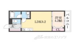 イリスコート香里園２間取り図面