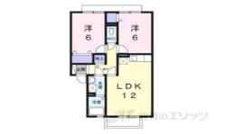 ボヌールＡＢ　間取り図面