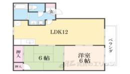 ハイツサカシタB棟間取り図面